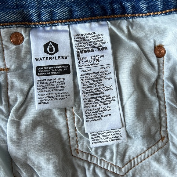 Levi’s Premium 501 Skinny Jeans in “Can’t Touch This” • Women’s 31 👖 - Picture 10 of 16